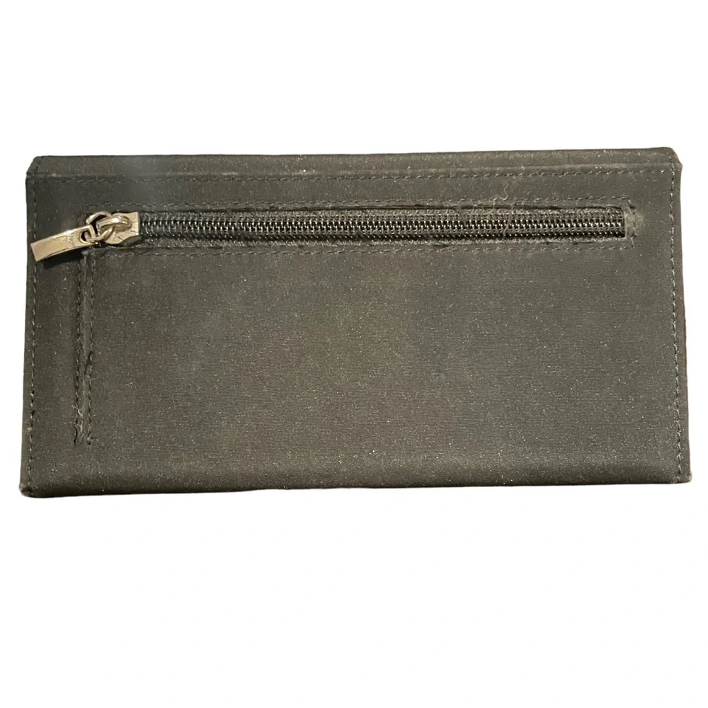 Kate Spade Black Canvas Wallet